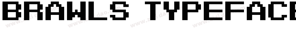 brawls typeface roug字体转换